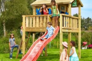 Jungle Gym Playhouse XL - Children's Playground with Slide