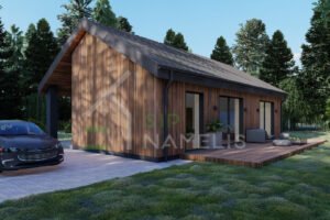 Prefab Bungalow Gambell, 93 m²