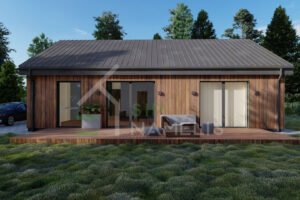 Prefab Bungalow Gambell, 93 m²