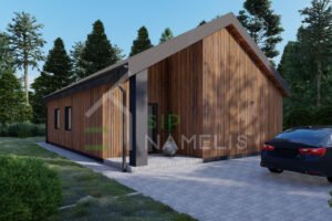 Prefab Bungalow Gambell, 93 m²