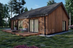 Prefab Bungalow Gambell, 93 m²