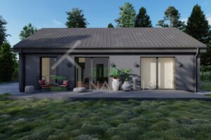 SIP Prefab Bungalow Eek, 85 m²