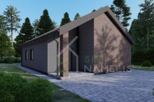 SIP Prefab Bungalow Eek, 85 m²