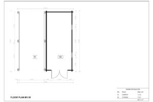 Wooden Carport with Storage Togiak, 5.4 x 6. 32m²