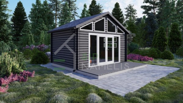 Wooden Garden House Nome 44mm, 5×3.5, 18m²