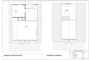 Wooden A Frame House Ava, 5.8×6.9, 28m² + Entresol 6.5m²