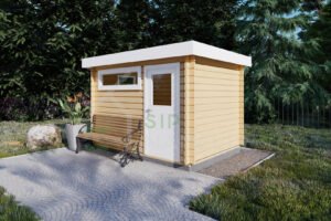 Wooden Garden Shed Andrew 28mm, 2.4x3.4, 8m²