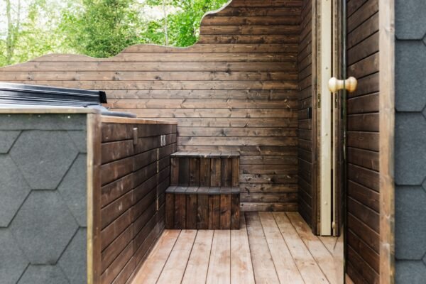 2-in-1 Outdoor Sauna + Hot Tub, 5.0M x 2.45M, Tournai - Image 7