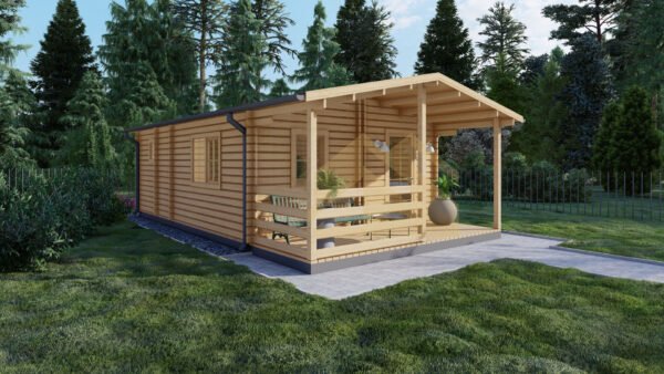Wooden House Jan, 8.7x5m, 44mm, 43.5 M² - Image 2