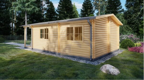 Wooden House Jan, 8.7x5m, 44mm, 43.5 M² - Image 4