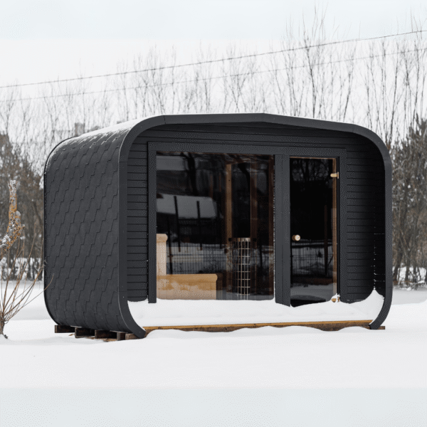 Outdoor Sauna + 1 Room, 4,0M x 2,45M, Deon - Image 14