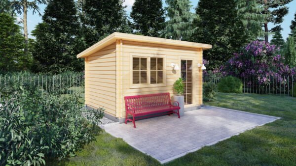 Wooden House Williem 44mm, 12 M² - Image 2