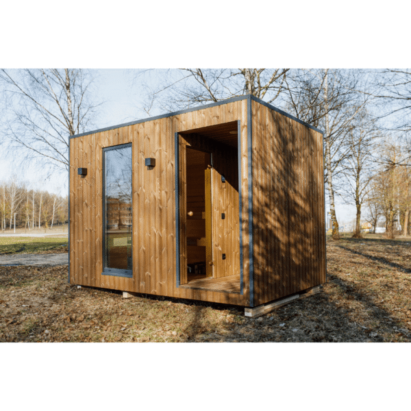 Outdoor Sauna, 2.4M x 3.65M, Liege - Image 15