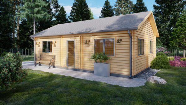 Wooden Summer House Marteen 44mm, 53 M² - Image 4