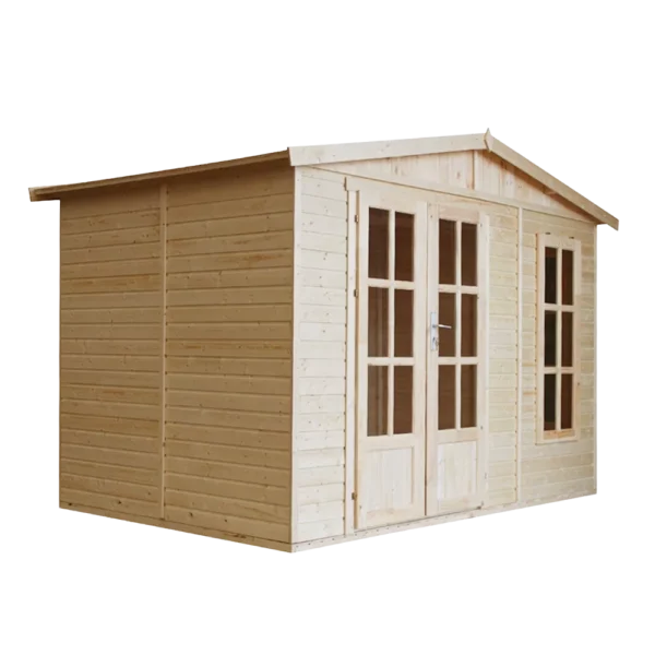 Wooden garden house SH575 - 303 x 199 cm – 6 m2
