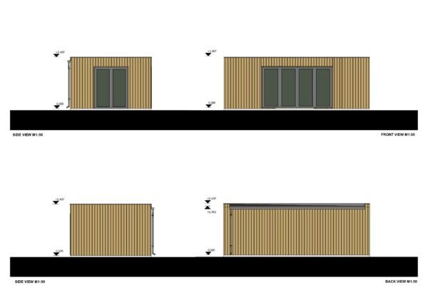 Granny Annexe Hugo (34 mm + cladding), 24m² - Image 6