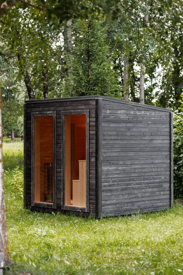 Outdoor Sauna, 2.45M x 2.45M, Genk - Image 4