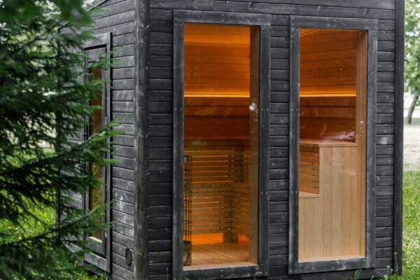 Outdoor Sauna, 2.45M x 2.45M, Genk - Image 8