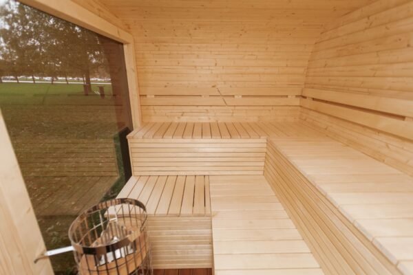 Outdoor Sauna, 2.45M x 3.0M, Hasselt - Image 16