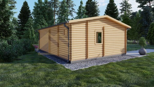 Wooden Summer House Anouk 44mm, 47 M² - Image 4