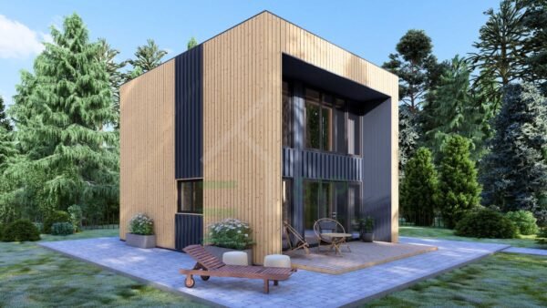 Summer House Sterre (Insulated, 44 mm + cladding), 50m² - Image 2