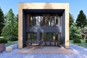 Summer House Sterre (Insulated, 44 mm + cladding), 50m²
