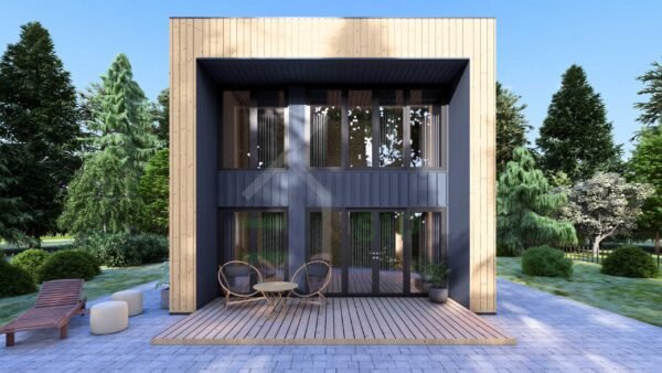 Summer House Sterre (Insulated, 44 mm + cladding), 50m²