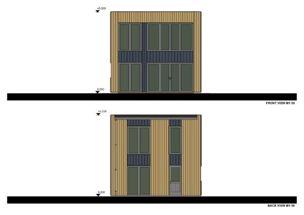 Summer House Sterre (Insulated, 44 mm + cladding), 50m² - Image 5