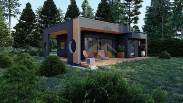 Prefabricated House + Terrace Balbinus (SIP Insulated) 57m² - Image 3