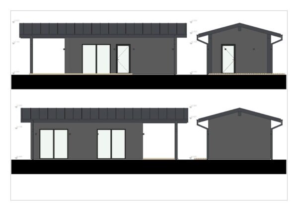 Prefabricated House (SIP insulated) Koen, 29 m² + Terrace 18 m² - Image 7