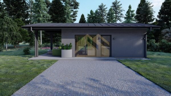 Prefabricated House (SIP insulated) Koen, 29 m² + Terrace 18 m² - Image 2