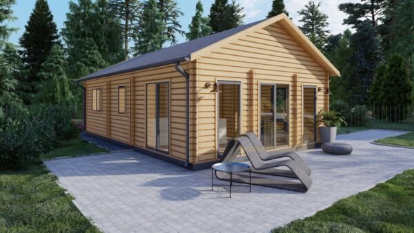 Log Cabin Maarten, 44mm, 53m² - Image 5