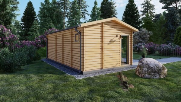 Log Cabin Marijke, 44mm, 30m² - Image 4