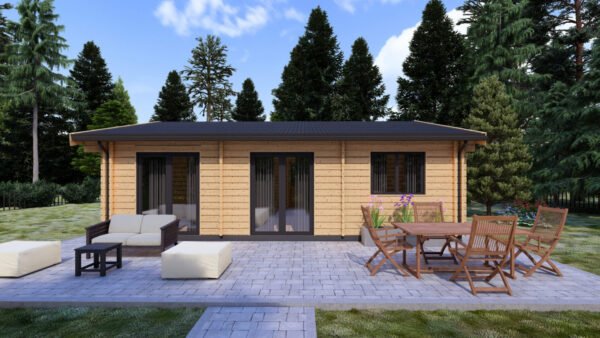 Log Cabin Yara (Insulated, 44+44 mm), 72m² - Image 5