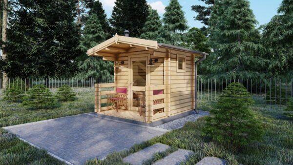 Outdoor Sauna, 44mm, Diego, 7M² - Image 5
