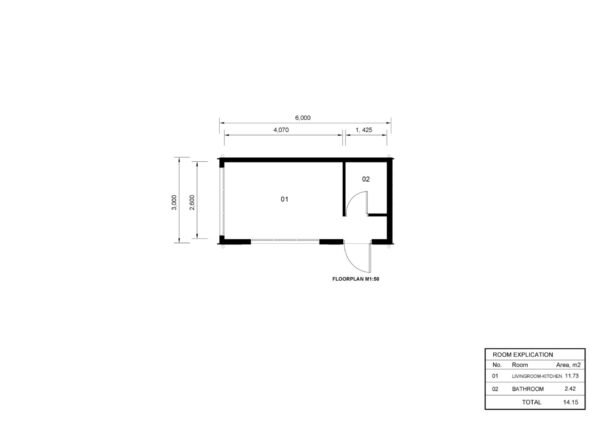Modular House Bianca, 18m² - Image 6