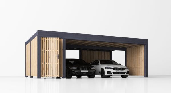Carport with storage Aura, 7.6x5.6, 42.50m² - Image 2