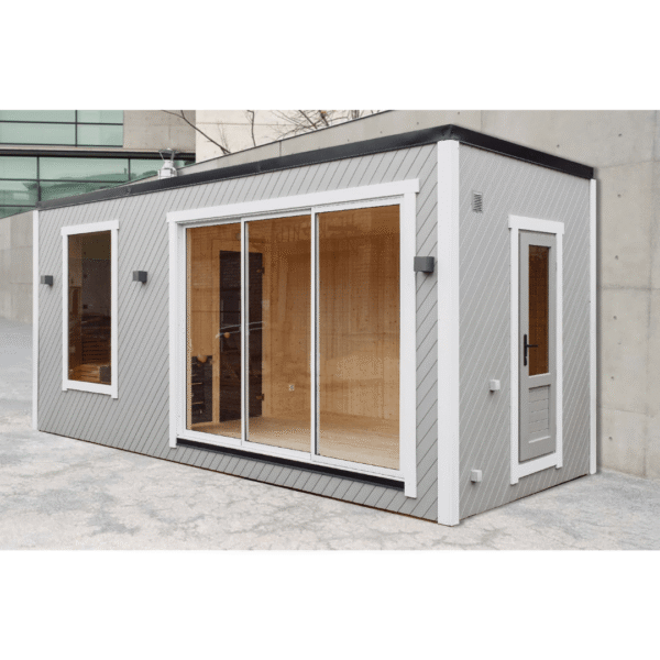 Outdoor Sauna, 2.35M x 6.0M, Ghent