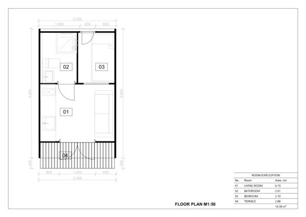 Garden Pod Eagle 28mm, 3×5,12 M² - Image 6