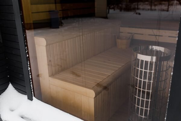 Outdoor Sauna + 1 Room, 4,0M x 2,45M, Deon - Image 5