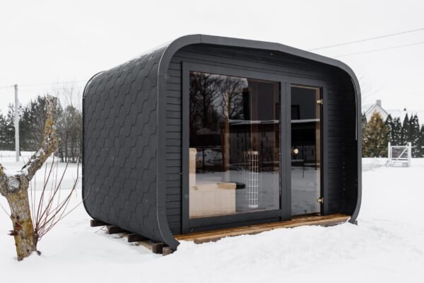 Outdoor Sauna + 1 Room, 4,0M x 2,45M, Deon - Image 4