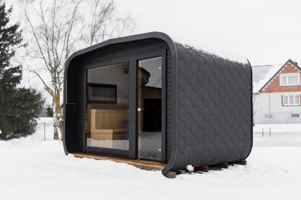 Outdoor Sauna + 1 Room, 4,0M x 2,45M, Deon - Image 3