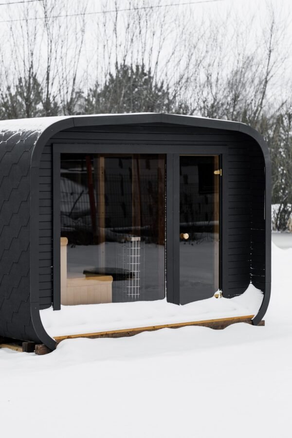 Outdoor Sauna + 1 Room, 4,0M x 2,45M, Deon - Image 12