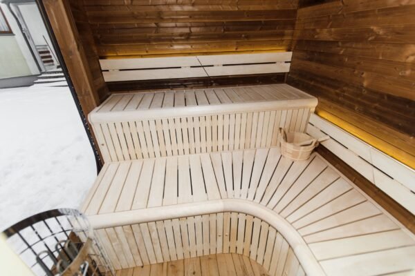 Outdoor Sauna + 1 Room, 4,0M x 2,45M, Deon - Image 25