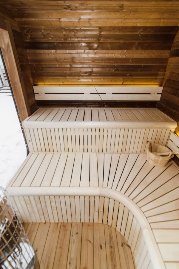 Outdoor Sauna + 1 Room, 4,0M x 2,45M, Deon - Image 23