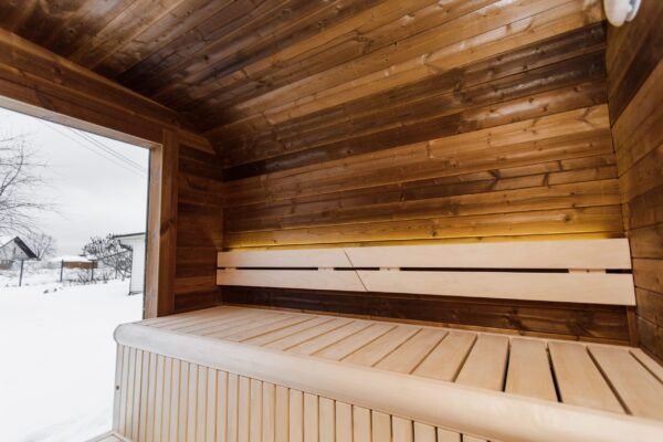 Outdoor Sauna + 1 Room, 4,0M x 2,45M, Deon - Image 22