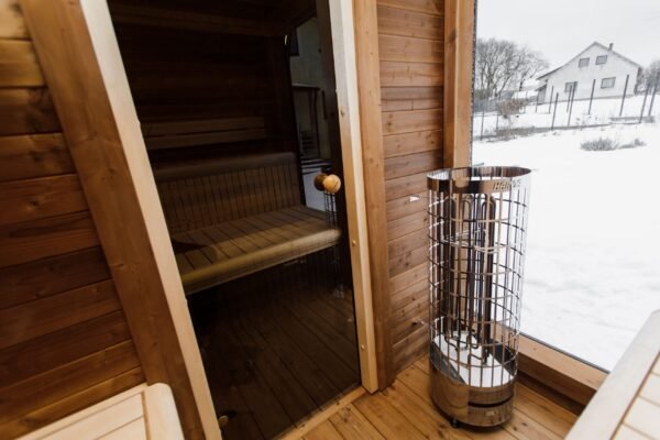 Outdoor Sauna + 1 Room, 4,0M x 2,45M, Deon - Image 21