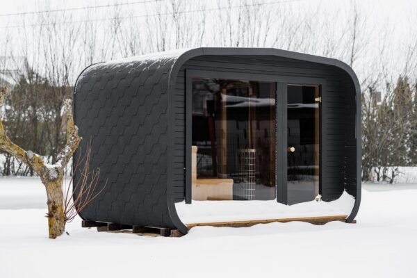 Outdoor Sauna + 1 Room, 4,0M x 2,45M, Deon - Image 11