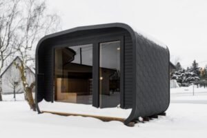 Outdoor Sauna + 1 Room, 4,0M x 2,45M, Deon