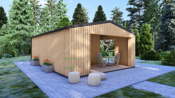 Granny Annexe Elbert (Insulated, 34 mm + cladding), 37,5m² - Image 5